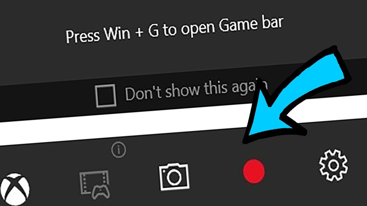How to use the Windows 10 Game Bar